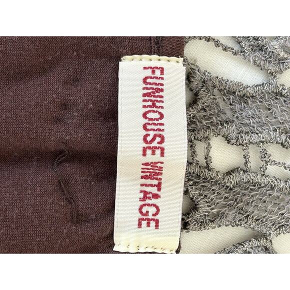 Vintage Tank Disco Boho Fairy Core Indie Punk Racer Back Tank By Fun House - Picture 6 of 8